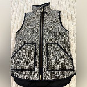 J.CREW - Herringbone Quilted Puffer Vest